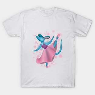 Graceful Ballet Mouse T-Shirt